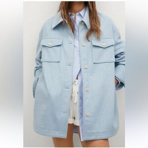 Oversized button down sweater